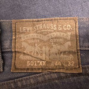 Levi Strauss & Co. 501 XX Blue Jeans